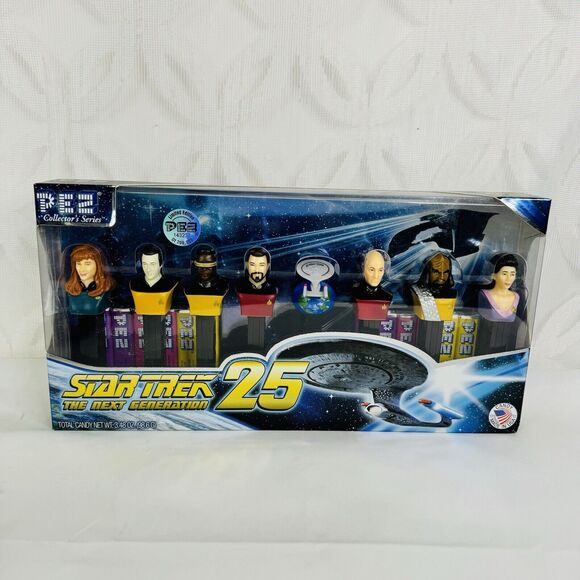 Star Trek PEZ Collectors Set Exclusive Next Generation 25th Anniversary 143237 - Picture 4 of 9